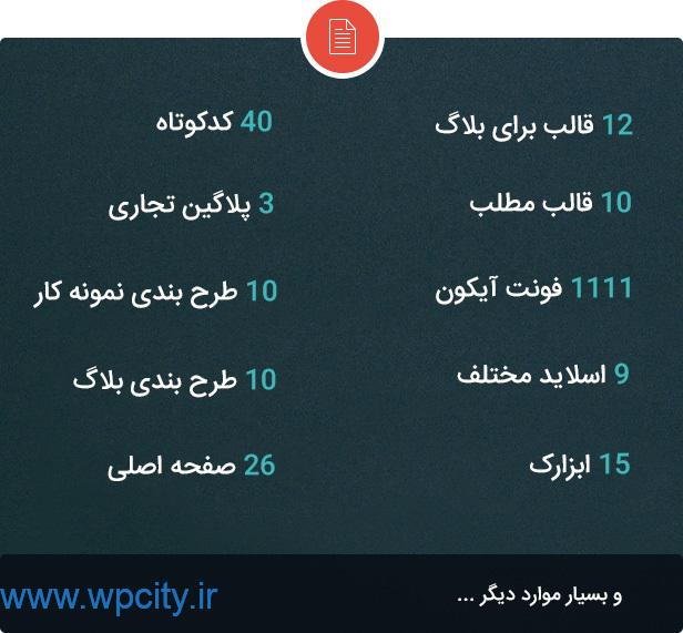 قالب وردپرس enar