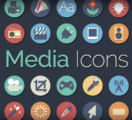 media icons thumbnail