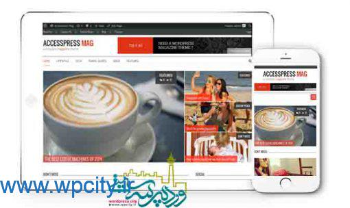 قالب مجله خبری AccessPress Mag | Best Free WordPress Magazine Theme