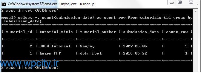 MySQL 