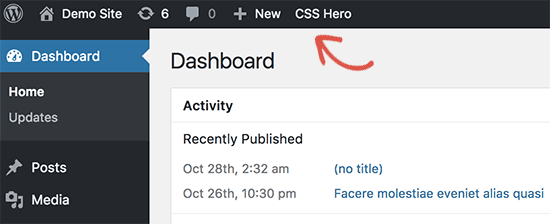 افزونه CSS Hero