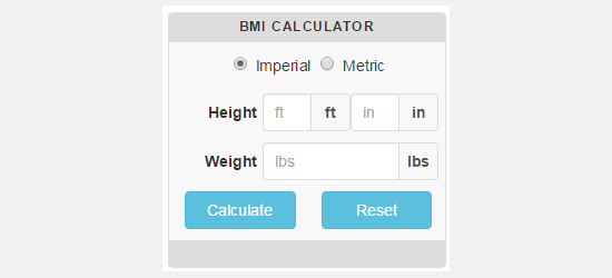 افزونه CC BMI Calculator