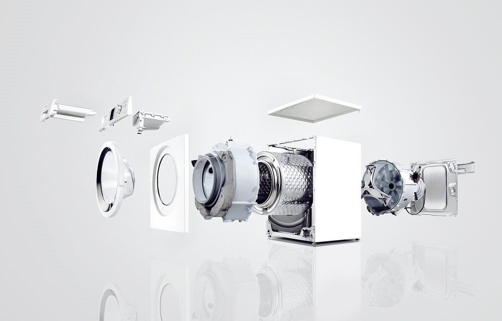 راهنمای قطعات ماشین لباس شویی و خرابی آن‌ها