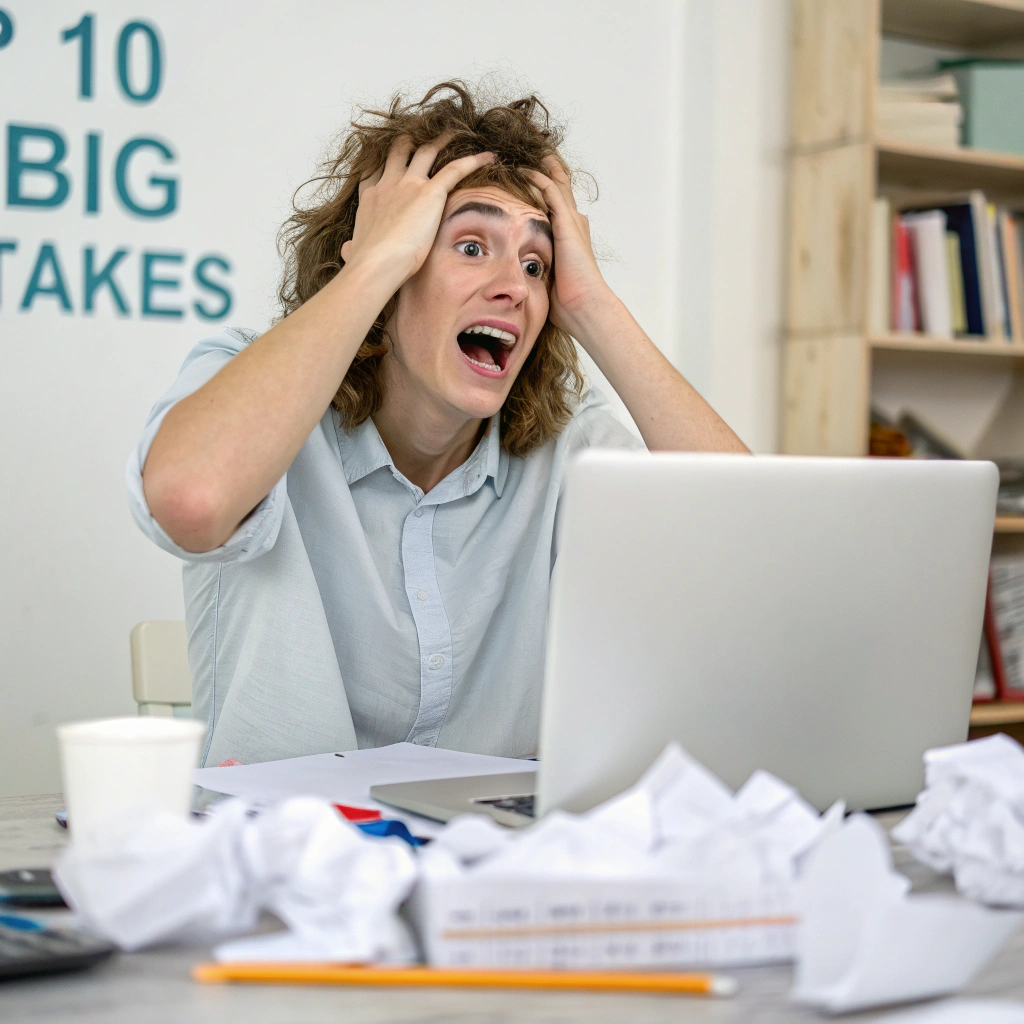 10 اشتباه رایج در طراحی سایت وردپرسی